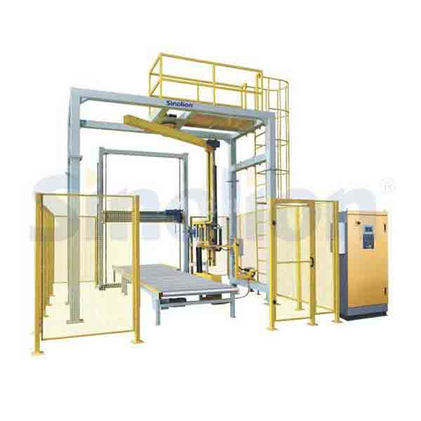 R1800PL-FM悬臂在线式覆膜缠绕包装机