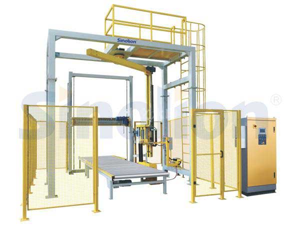 R1800PL-FM悬臂在线式覆膜缠绕包装机